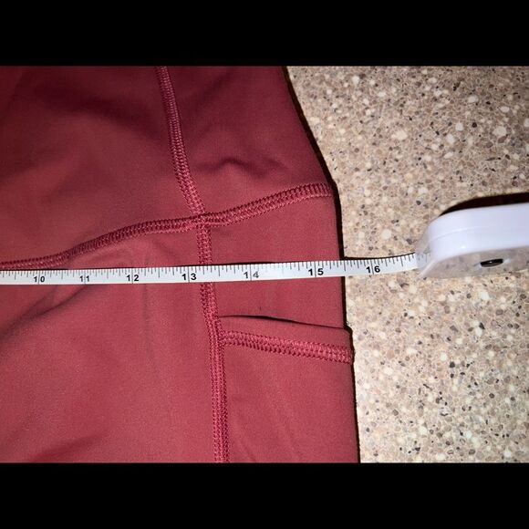 So Athletic Leggings~ Red ~ Sz. L ~ EUC - Picture 3 of 7